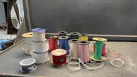 BOX OF RIBBON - SATIN, CURLING, CORDED