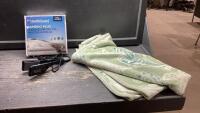 SMALL FUZZY BLANKET, BAMBOO MATTRESS PROTECTOR, HAIR STRAIGHTENER