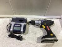 MASTERCRAFT LI-ION CORDLESS DRILL, BATTERY & CHARGER