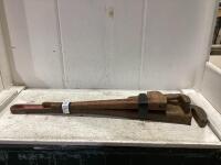 (2) PIPE WRENCHES 24" & 36"