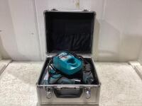MAKITA TOOL BOX W/ (2) DRILLS, (2) BATTERIES & (1) CHARGE
