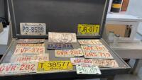 ASSORTED LISENCE PLATES - MOST ARE ALBERTA
