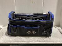 A-PLUS TOOL BAG W/ ASSORTED MASTERCRAFT, CRAFTSMAN & SNAP-ON WRENCHES