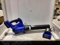 KOBALT BRUSHLESS BLOWER, (2) BATTERIES & CHARGER