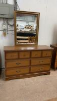 6-DRAWER DRESSER W/ MIRROR