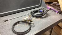 (2)ITEMS - PRESSURE WASHER WAND + TURBO TORCH REGULATOR