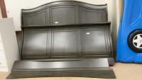 KING SLEIGH BED