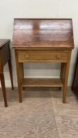 SECRETARY&rsquo;S DESK W/ FLY FISHING SUPPLIES