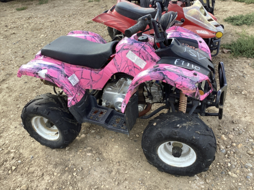 PINK CAMO KIDS QUAD