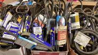 SHELF #4 - LARGE QUANTITY OF BELTS