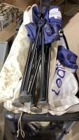 (2)FOLDING CHAIRS + HANGING CHAIR HAMMOCK