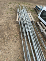 Various lengths of pipe