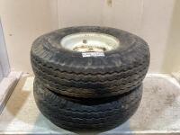 (2) LOADSTAR TRAILER WHEELS