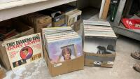 (2) BOXES OF LP&rsquo;S