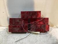 BOX OF RED TAIL LIGHTS (5PCS)