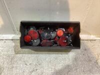 ROUND SAFETY REFLECTORS (RED)