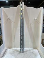 (2) METAL 4' E-TRACKS 4000LB