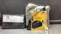 NAPOLEON HEAVY DUTY BBQ COVER + IKEA COLLAPSABLE STORAGE ITEM