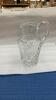PINWHEEL CRYSTAL WATER PITCHER