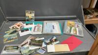 COLLECTION OF STAMPS & POSTCARDS