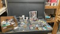 VARIETY OF DIFFERENT TYPES OF TRADING CARDS - NASCAR, GAME OF THRONES, BIG BANG THEORY, STAR TREK, ELVIS, ETC