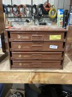 LAWNSON PRODUCTS 4 DRAWER STORAGE CABINET