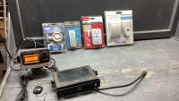 CAB CAM, SIRIUS RADIO, DEADBOLT, SHED ALARM, SATELLITE RADIO REMOTE