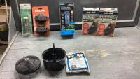 KOLPIN RHINO GRIPS, SINK DRAIN, DECK GROMMETS, YARD STAKE TIMER, DRI AIR