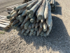 Bundle of 7 foot fence posts - 2