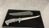 SHIMANO LONG FILET KNIFE IN NYLON SHEATH