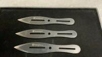 (3) SMITH & WESSON THROWING KNIVES