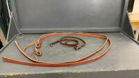 LEATHER REINS - PAIR OF WESTERN, SINGLE ENGLISH