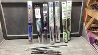 WIPER BLADES - ASSORTED SIZES + BRANDS