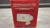 SAFE HOUSE TWO-SOUND ELECTRONIC SIREN