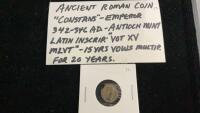 ANCIENT ROMAN COIN - 342-346 AD