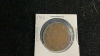 1913 CANADA LARGE ONE CENT