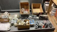 (3) BOXES - REESE BASE RAIL MOUNTING KIT, GREASE CAPS, BRAKE CONTROLLER