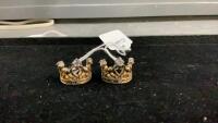 SILVER &ldquo;CROWN&rdquo; RING -SIZE 5.5/6