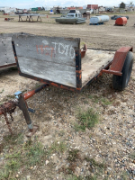 Two wheel yard cart