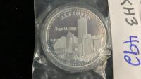 &ldquo;AMERICAN HERO&rsquo;S&rdquo; TOKEN - SEPT 11, 2001