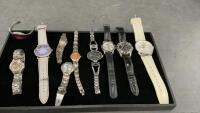 COLLECTION OF WOMEN&rsquo;S WATCHES - GUESS, D&G, QUARTZ ETC