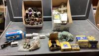 (2)BOXES - ASSORTED U-JOINTS, BEARING SETS