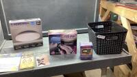 FLUSH MOUNT LED LIGHT, REMOTE CONTROL LIGHTING SWITCH, DIGITAL THERMOMETER,