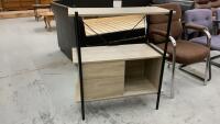 CABINET W/ SHELF & SLIDING DOOR