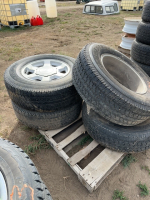 Bridgestone tires on GMC rims