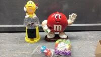 M + M COLLECTIBLE CANDY DISPENSERS