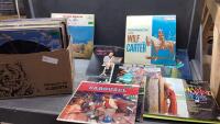 BOX OF ASSORTED LP RECORDS