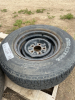 3. 17” motor master tires 114 inch trailer tire on five bolt rim. - 2