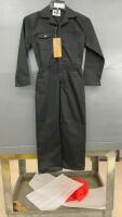 HARVEST GEAR YOUTH BLACK COVERALLS