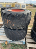 Skid steer, tires, and rims - 4